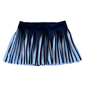 Fila Navy and White Striped Skort